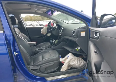 2019 Hyundai Ioniq Hybrid Limited z USA, uszkodzony, nr VIN KMHC85LC0KU130053